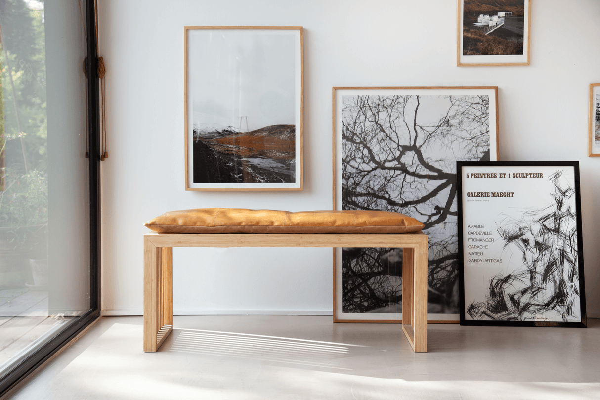 Læderhynde 104 x 35 cm