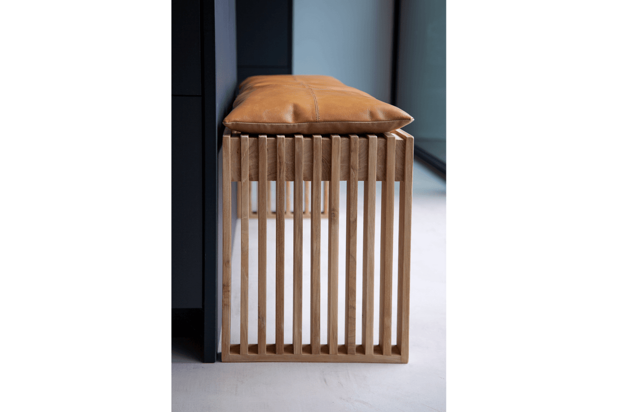 Læderhynde 104 x 35 cm