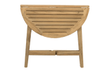 Clara teak gateleg bord Ø80 cm