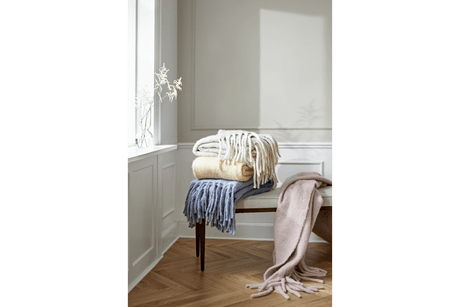 Mathea uldplaid melange