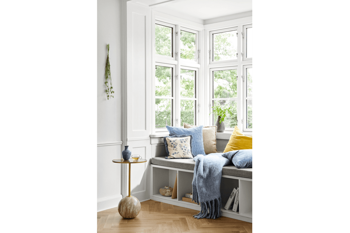 Mathea uldplaid melange