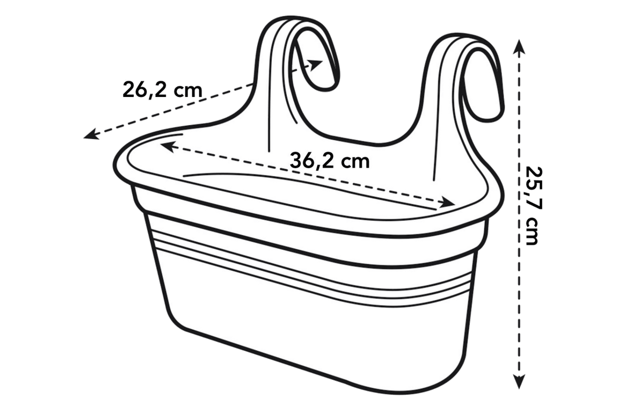 Green basics dobbelt potteholder