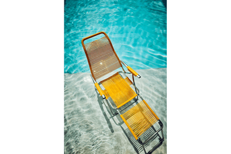 Spaghetti design liggestol