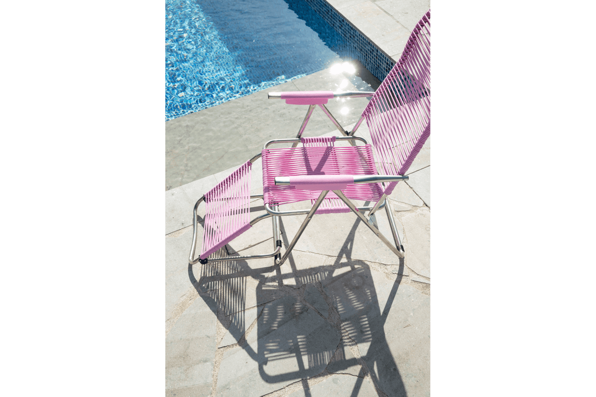 Spaghetti design liggestol