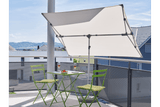 Flex Roof ensfarvet parasol 195 x 140 cm