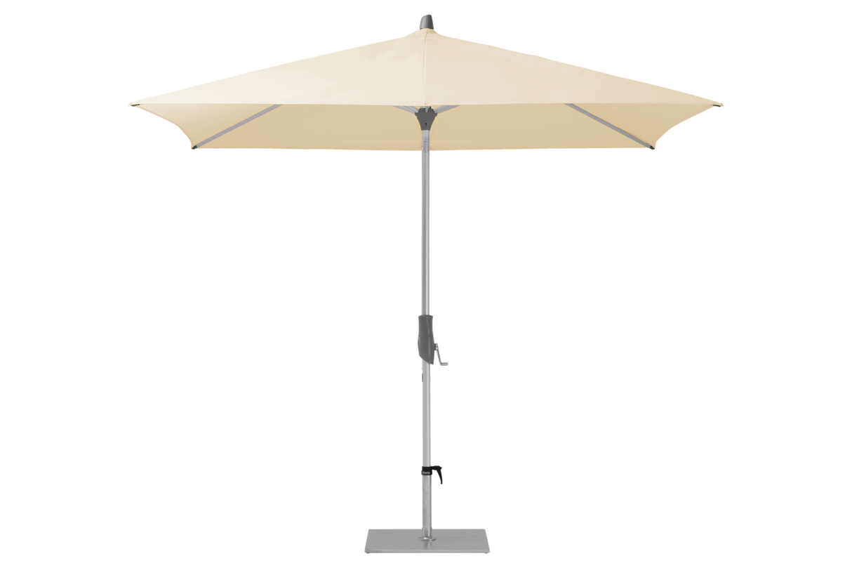 Alu twist easy parasol med hejs  210 x 150 cm