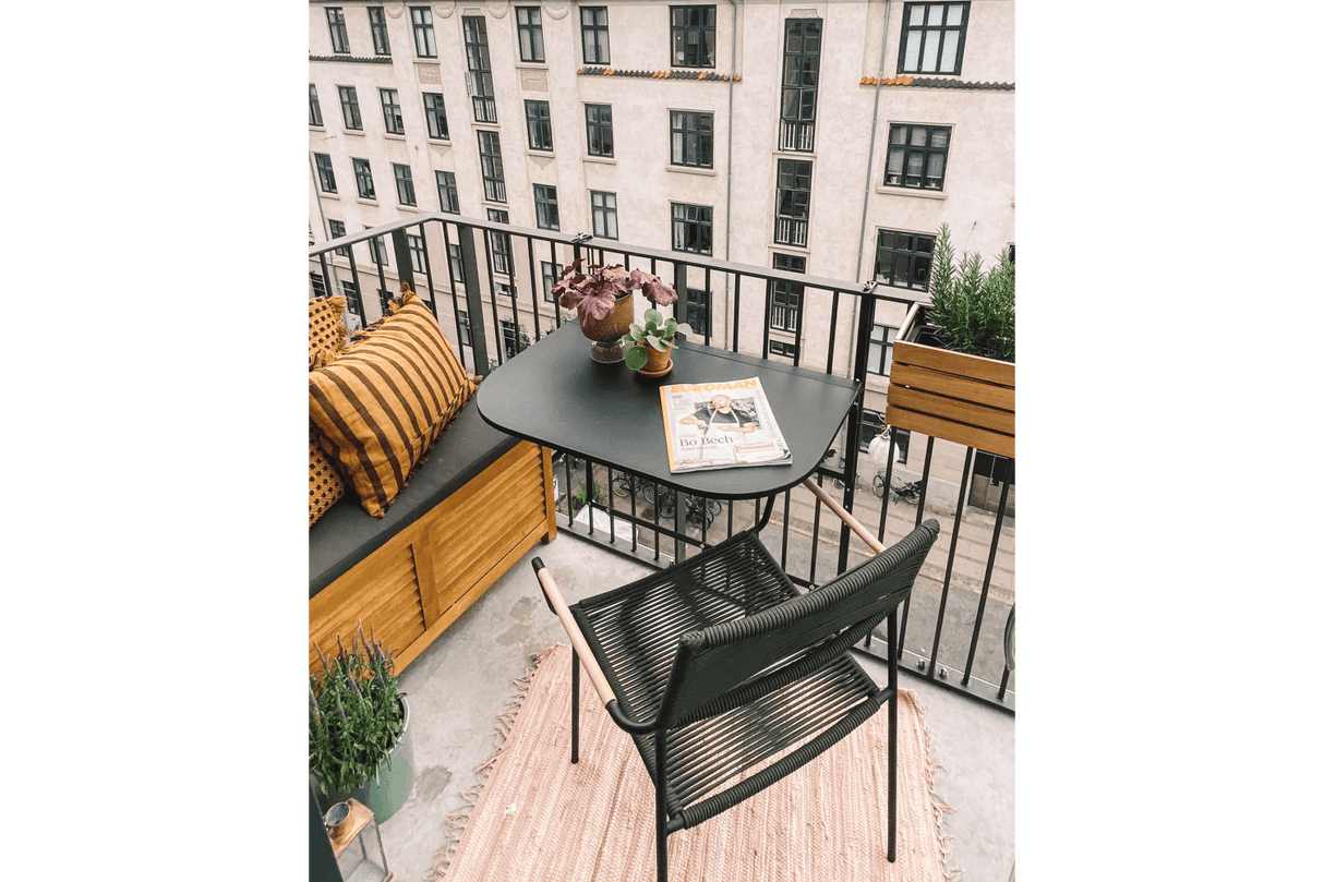 Ida metal hængebord 80 x 50 cm