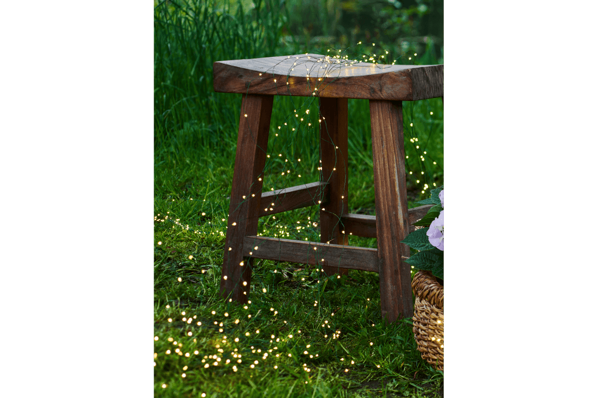 Knirke lyskæde solcelle 80 pærer