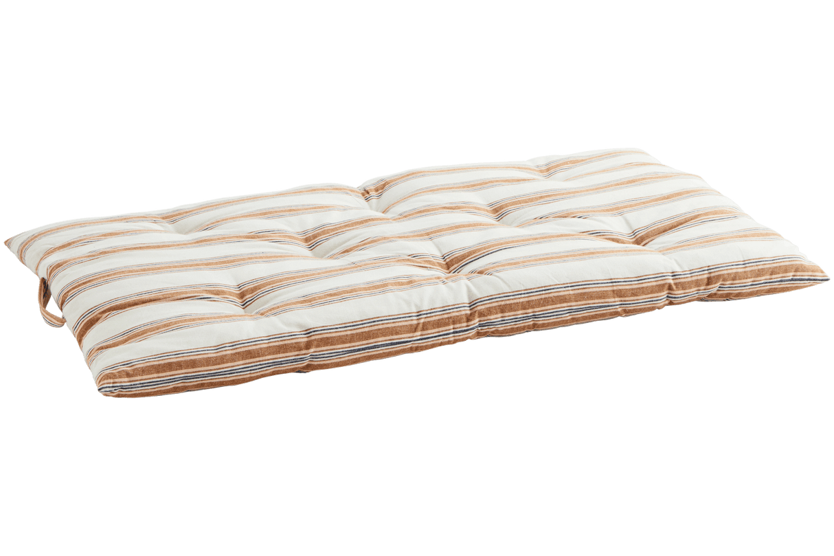 Bolster stribet madras 60 x 100 cm