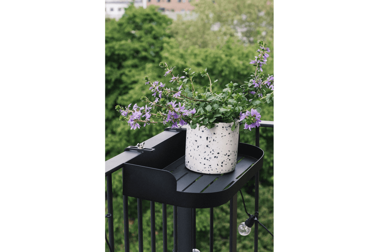 Mie metalhylde til gelænder 50 x 25 cm