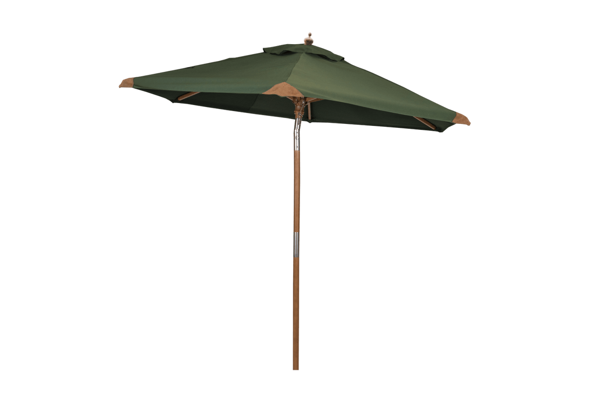 Parilla ensfarvet parasol med knæk Ø160 cm