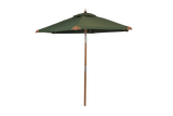 Parilla ensfarvet parasol med knæk Ø160 cm