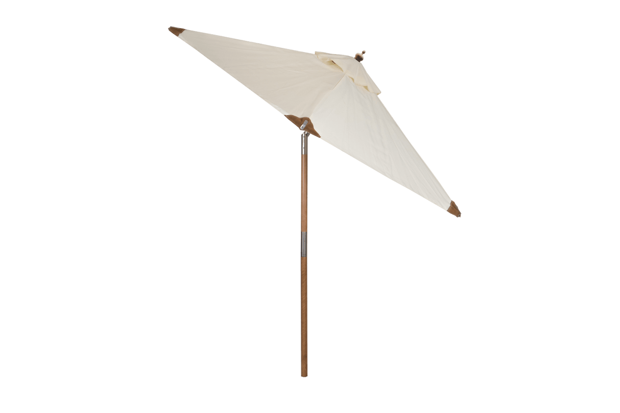 Parilla ensfarvet parasol med knæk Ø160 cm