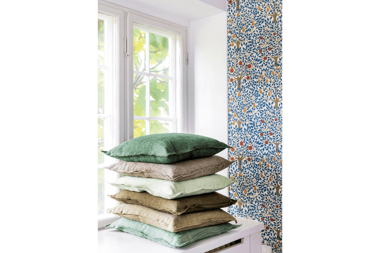 Pudebetræk i hør 50 x 50 cm