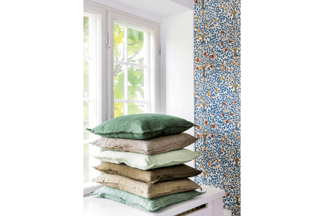 Pudebetræk i hør 50 x 50 cm