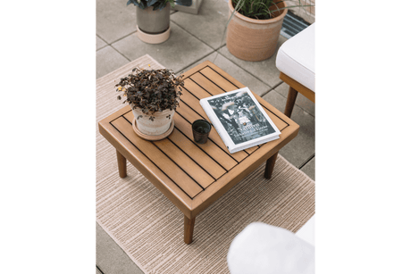 Regatta rope lounge puf/bord