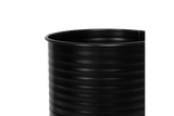 Rut Rillo sort plantekasse til gitter Ø14 / Ø17 cm