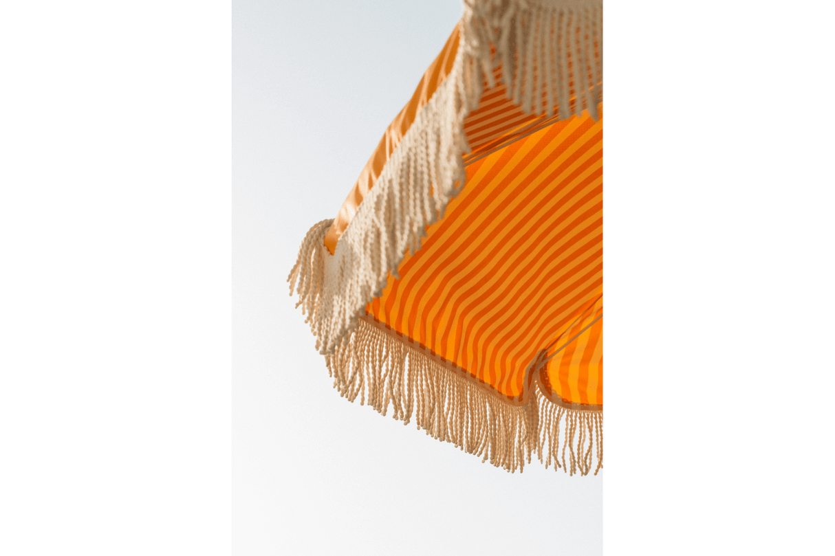 Sally dobbeltsidet parasol med knæk Ø155 / Ø180 cm