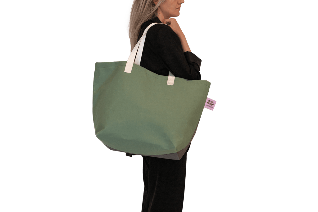 Shade shopper taske lyse grøn