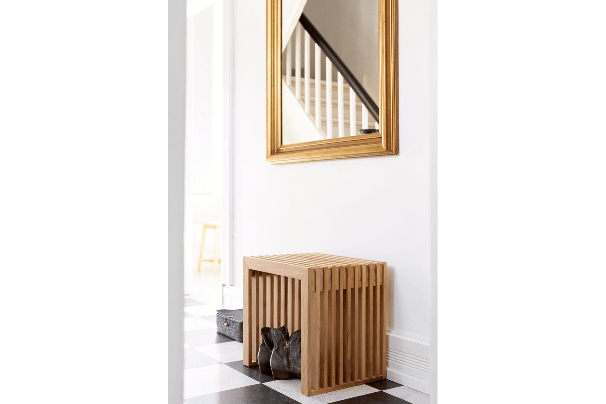 Rib skammel 45 x 35 cm