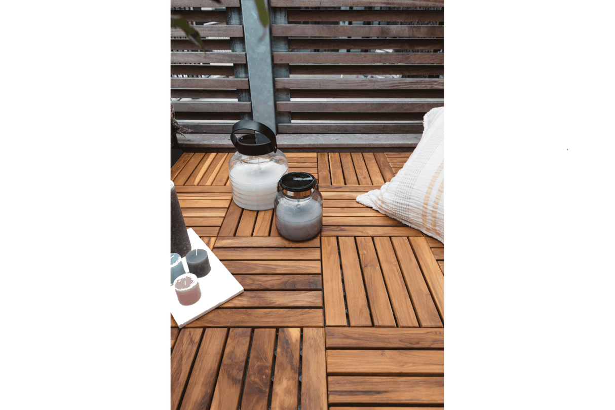 Sandra teak gulvfliser