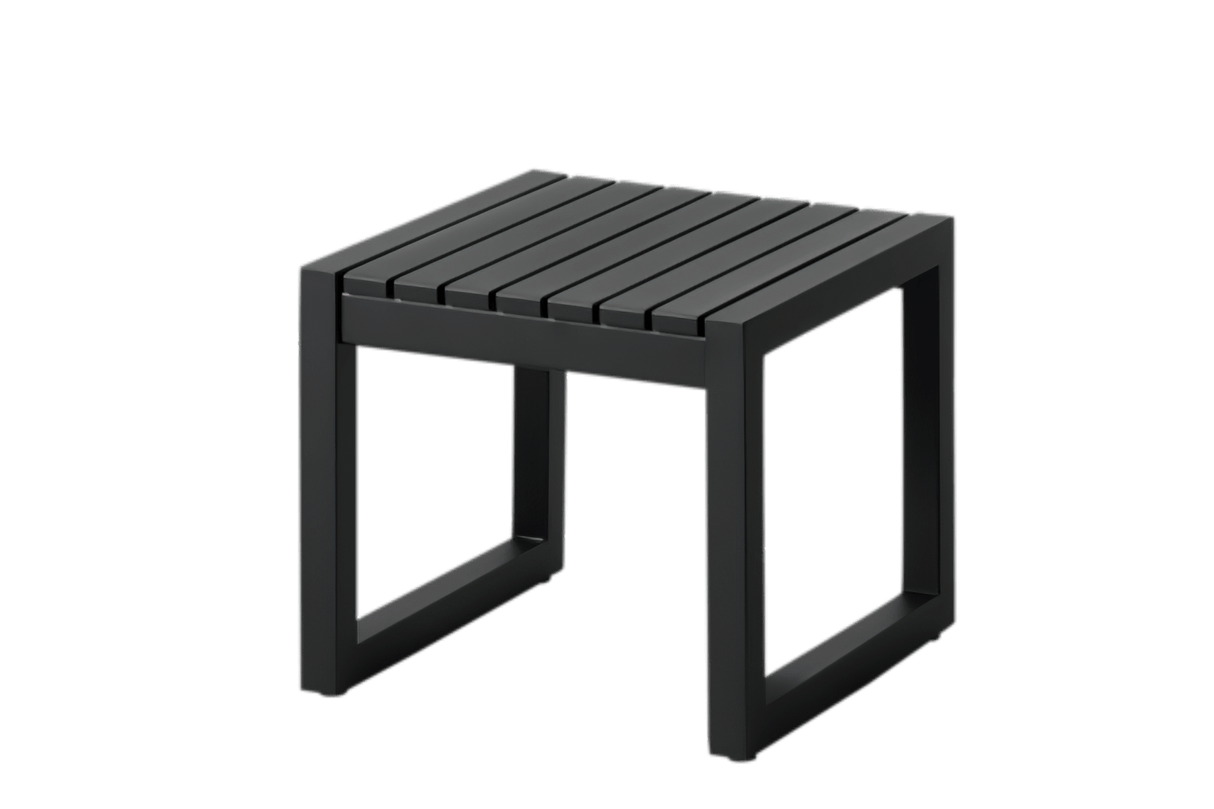 Vevi sort sidebord 40 x 40 cm