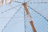 Stine stribet parasol med knæk Ø155 / Ø160 cm